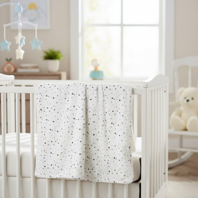 Couverture Sherpa Starry Blanket,  Soft Celestial Elegance (Créateur téléchargé)