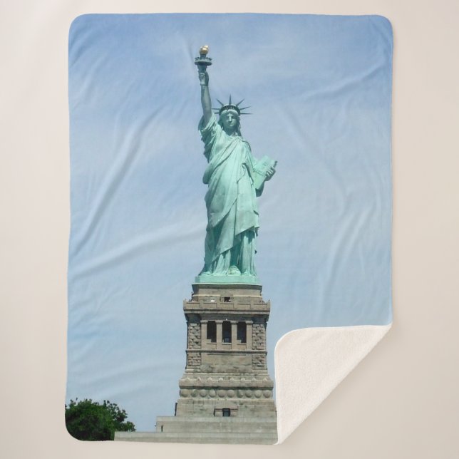 Couverture Sherpa Statue de la Liberté (Devant)