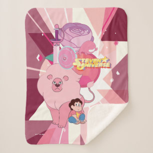 Couverture Sherpa Steven Universe   Héritage du quartz Rose