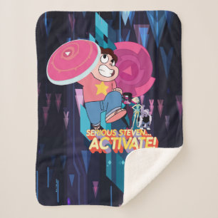 Couverture Sherpa Steven Universe Sérieux Steven... Activez !