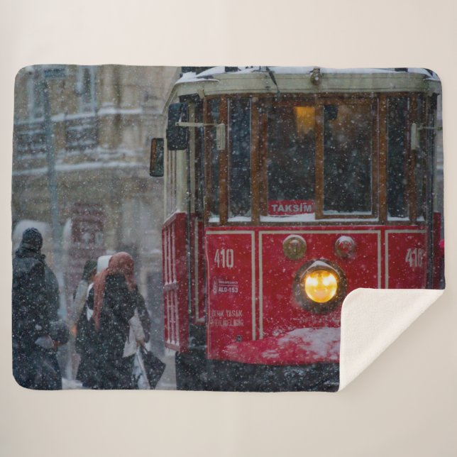 Couverture Sherpa STREETCAR dans la NEIGE (Devant (Horizontal))