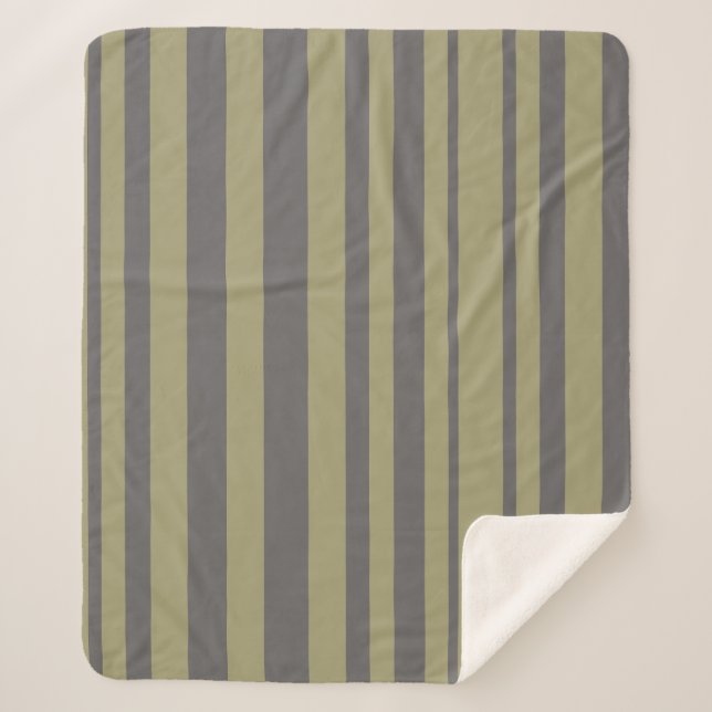 Couverture Sherpa Stripes (Devant)