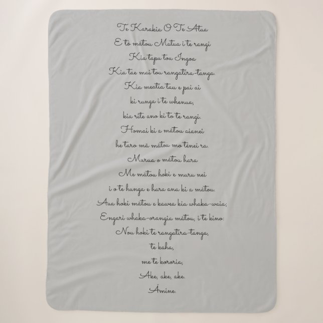 COUVERTURE SHERPA STYLES D'ART ET DE DESIGN BLANKET (Devant)