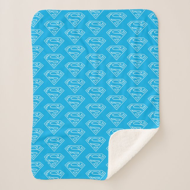 Couverture Sherpa Supergirl Outline S-Shield (Devant)