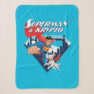 Couverture Sherpa Superman & Krypto Soar