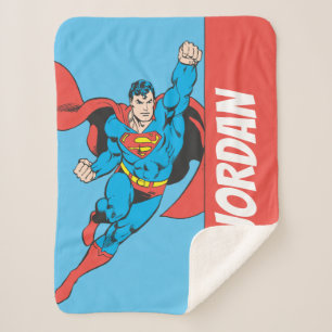 Couverture Sherpa Superman Poing droit levé
