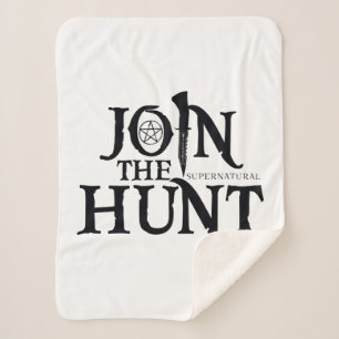 Couverture Sherpa Supernatural "Join the Hunt"