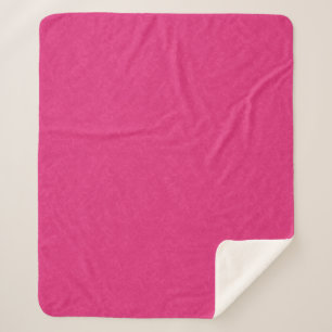 Couverture Sherpa Surface rose texturée avec un motif subtil en spir