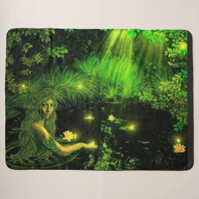 COUVERTURE SHERPA SWAMP GIRL (Devant (Horizontal))