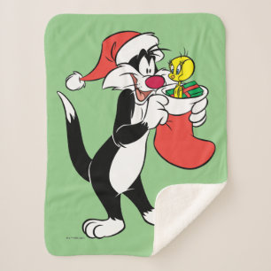 Couverture Sherpa Sylvester Cat
