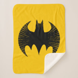 Couverture Sherpa Symbole Batman   Logo Streak