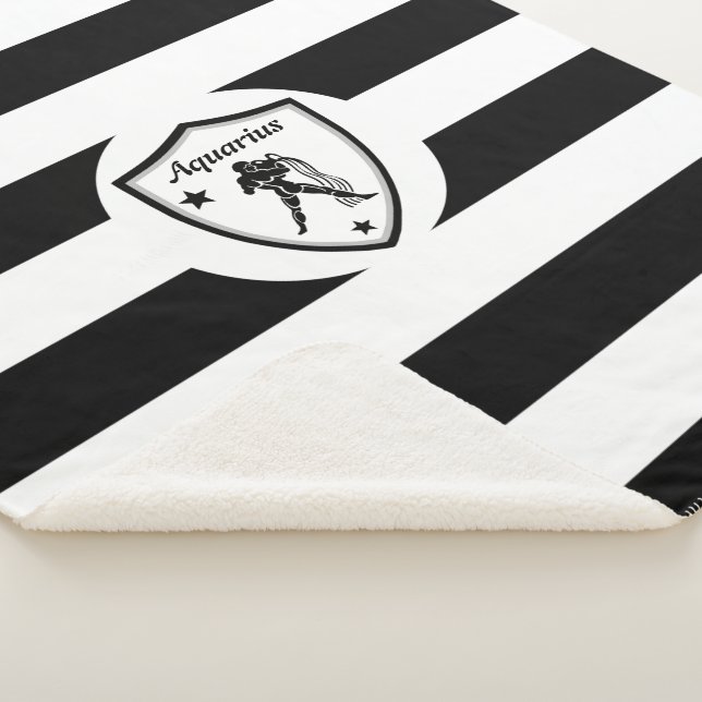 Couverture Sherpa Symbole d'Aquarius  (3/4)