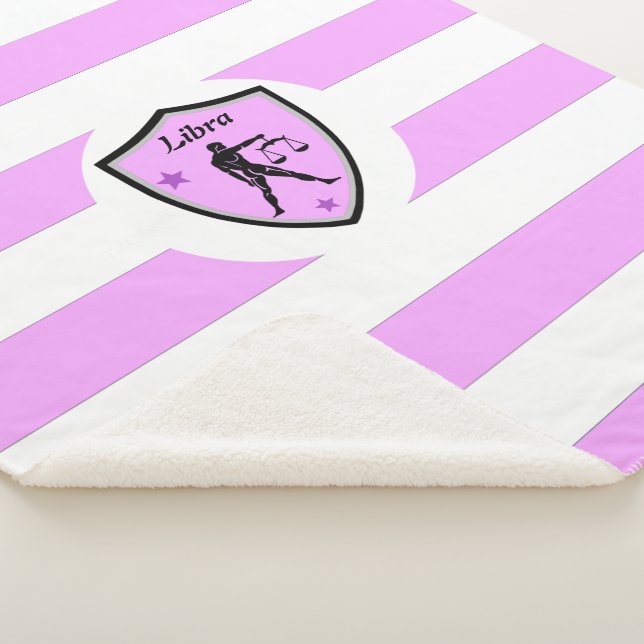 Couverture Sherpa Symbole Libra   (3/4)
