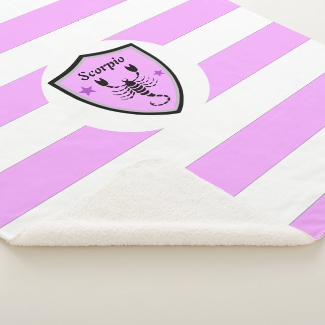 Couverture Sherpa Symbole Scorpio     (3/4)