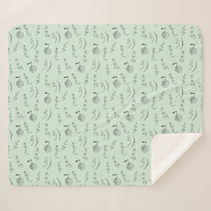 Couverture Sherpa Symboles Reiki Motif - Reiki Guérison