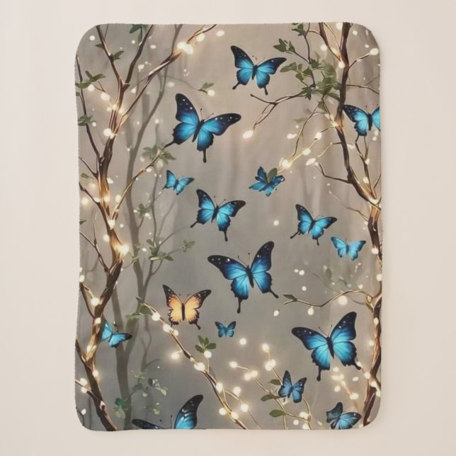 Couverture Sherpa Taille Small Blottissez-vous dans la chaleur et le (Devant)
