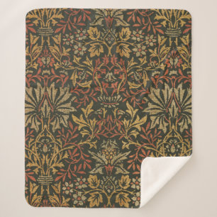 Couverture Sherpa Tapisserie de jardin de William Morris