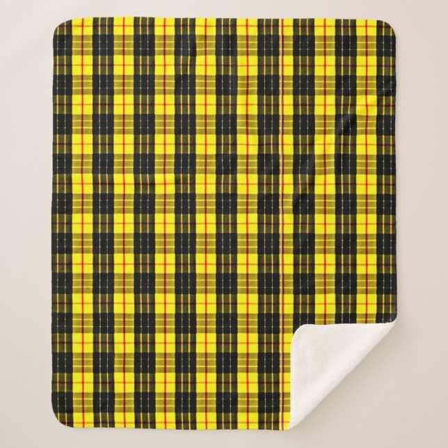 Couverture Sherpa Tartan Lewis de MacLeod (Devant)