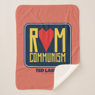 Couverture Sherpa Ted Lasso Graphique du communisme rom