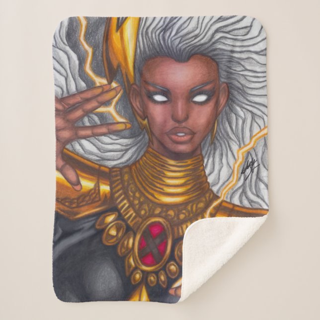 Couverture Sherpa Tempête ~ Ororo Munroe (Devant)