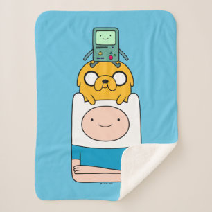 Couverture Sherpa Temps d'aventure   BMO, Jake & Finn