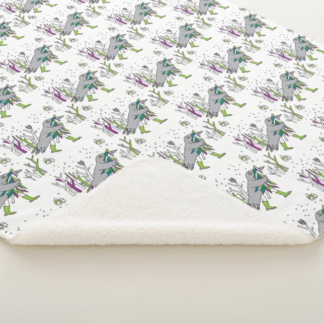 Couverture Sherpa Temps de neige (3/4)