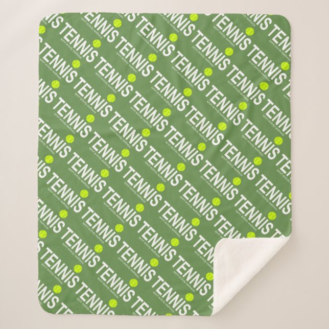 Couverture Sherpa Tennis (Devant)