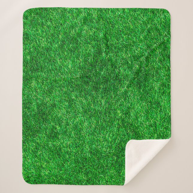 Couverture Sherpa Terrain de jardin de pelouse (Devant)