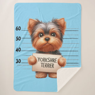 Couverture Sherpa Terrier du Yorkshire vilain