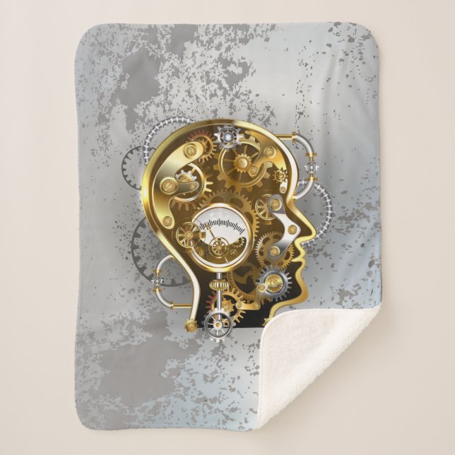 Couverture Sherpa Tête de vapeur avec manomètre (Devant)