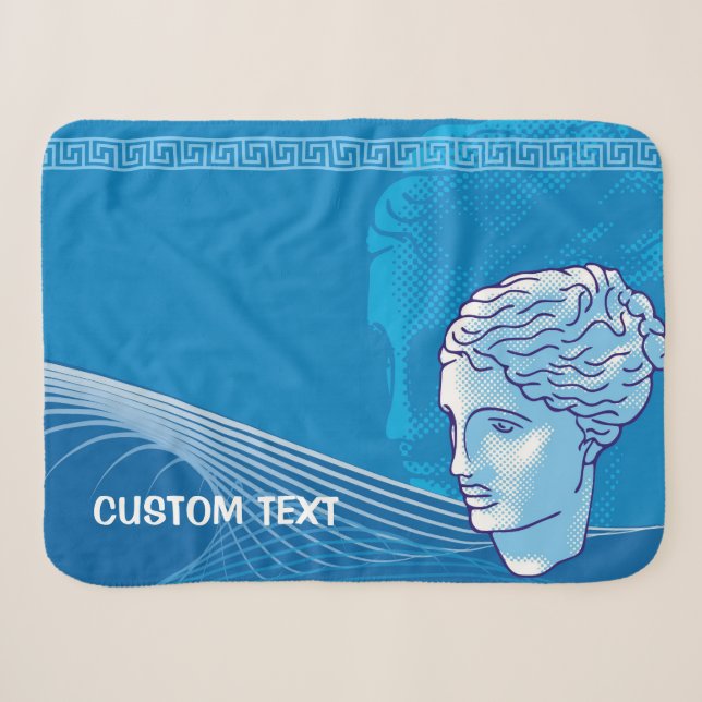Couverture Sherpa Tête de Vénus (Devant (Horizontal))