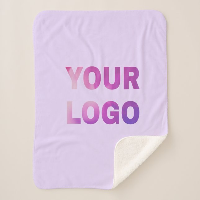 Couverture Sherpa texte simple minimal ajoutez votre logo/conception (Devant)