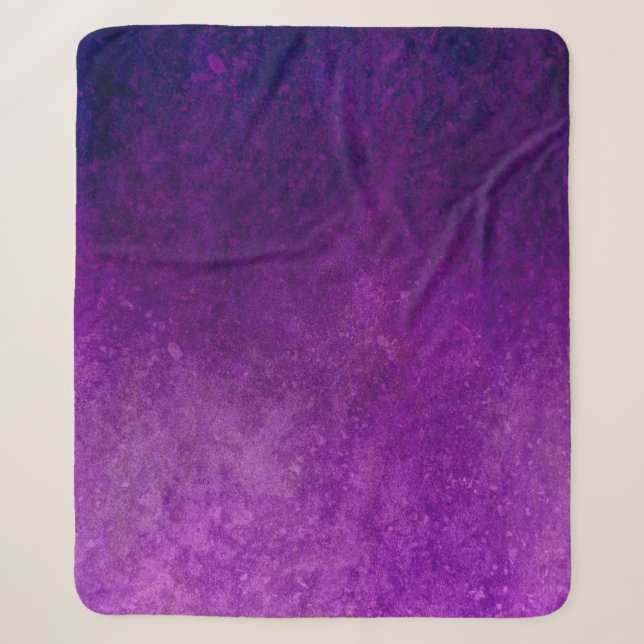 Couverture Sherpa Texture de grunge arrière - plan violette (Devant)