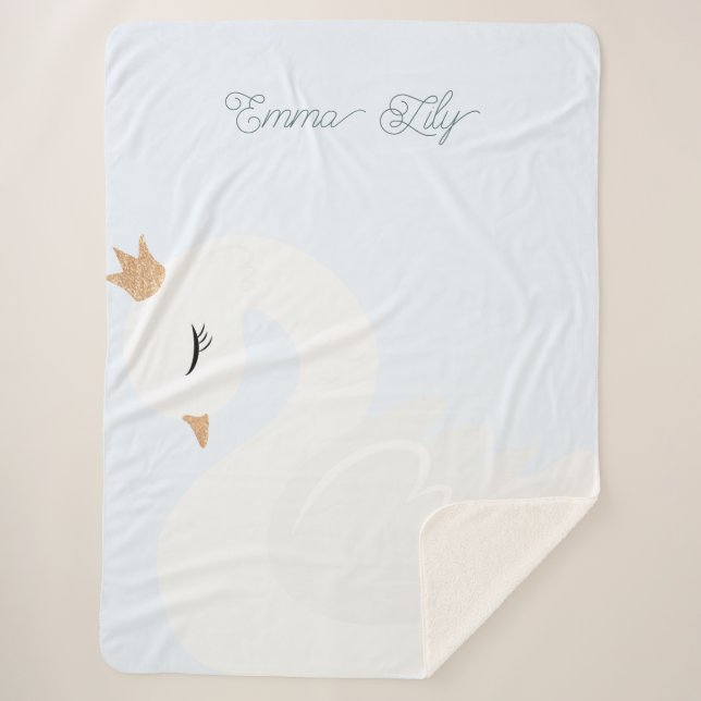 Couverture Sherpa The Crowned Swan (Devant)