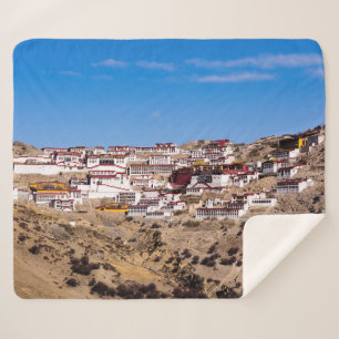 Couverture Sherpa Tibet - Monastère bouddhique de Ganden