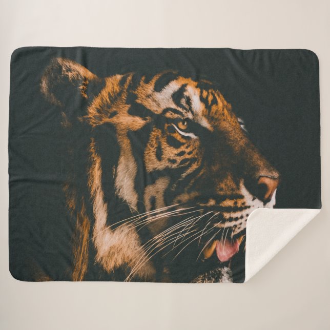 COUVERTURE SHERPA TIGER MAJESTIQUE (Devant (Horizontal))