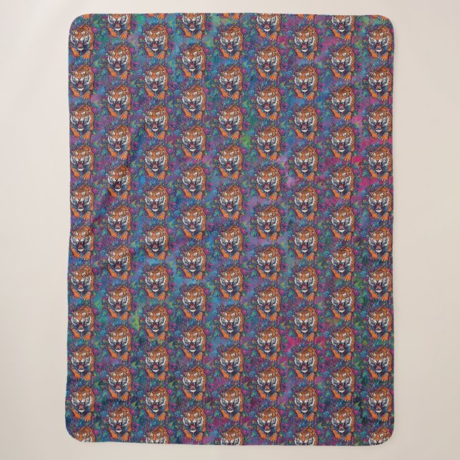Couverture Sherpa Tigre (Devant)