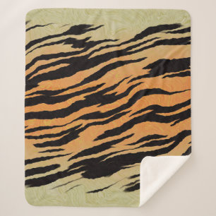 Couverture Sherpa Tigre
