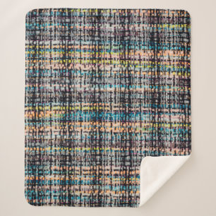 Couverture Sherpa Tissu de tissu de boucle texture arrière - plan