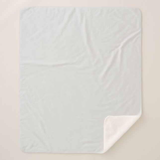 Couverture Sherpa Toile étirée (Devant)