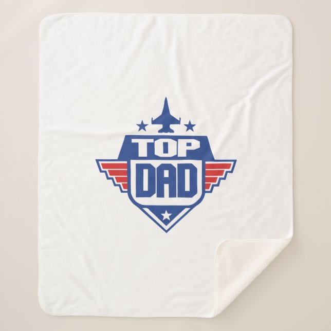 Couverture Sherpa Top Papa Avion (Devant)