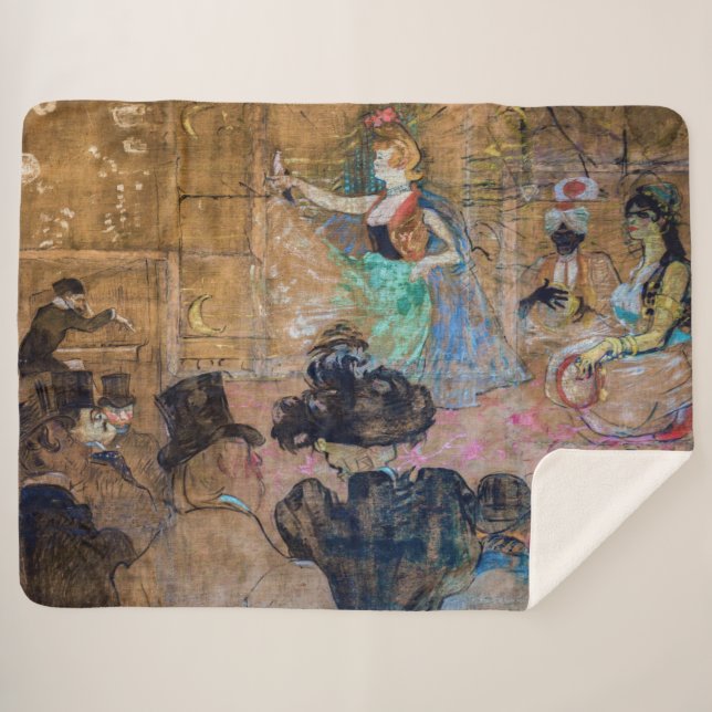 Couverture Sherpa Toulouse-Lautrec - Danse Maure / Les Almehs (Devant (Horizontal))