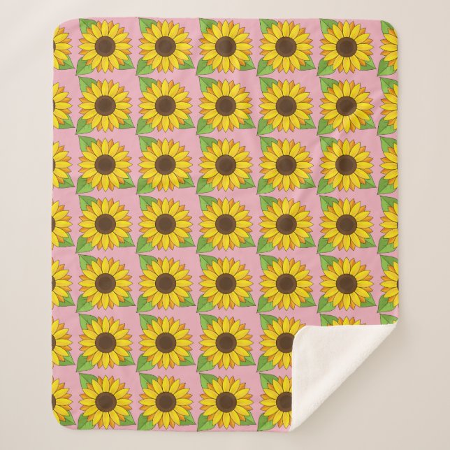 Couverture Sherpa Tournesol (Devant)