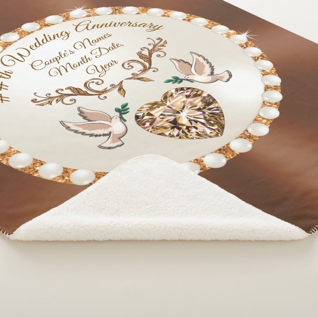 Couverture Sherpa Tout au long de l'année, cadeaux personnalisés pou (3/4)