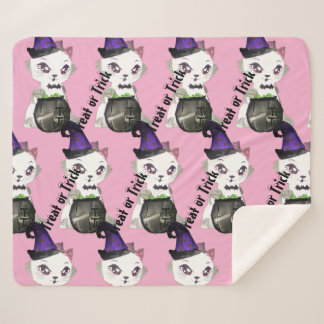 Couverture Sherpa Treat or Trick,