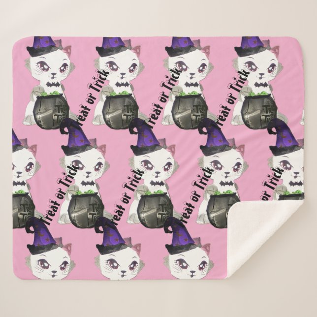 Couverture Sherpa Treat or Trick,  (Devant (Horizontal))