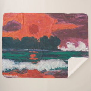 Couverture Sherpa Tropensonne   Emil Nolde  