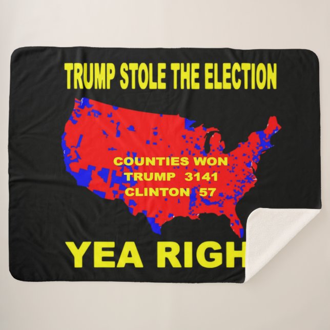 COUVERTURE SHERPA TRUMP A VOLÉ L'ÉLECTION (Devant (Horizontal))