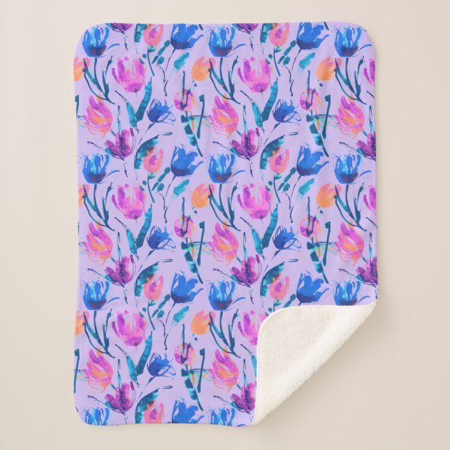 Couverture Sherpa Tulip (Devant)