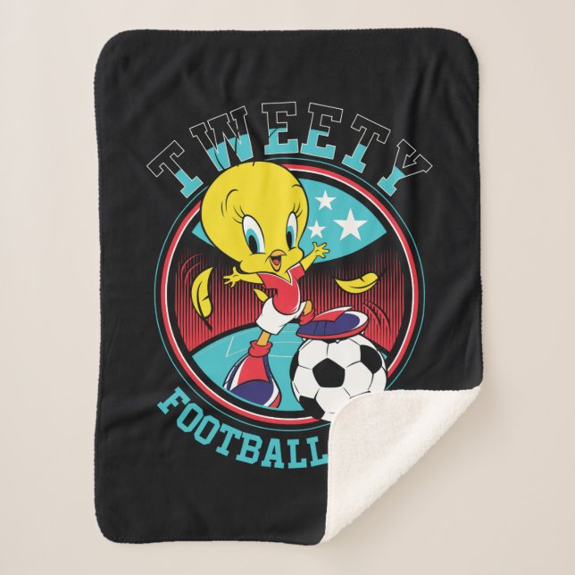 Couverture Sherpa TWEETY™ Football Club Badge (Devant)